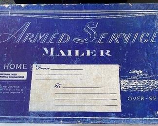 WW2 Box for Armed Service Mailers