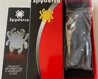 Spyderco Knives in Box