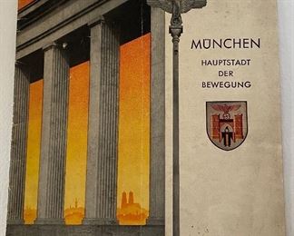 Art Deco German Munchen Booklet