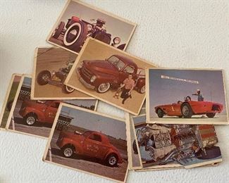 Old Hot Rod Magazine Car Cards 