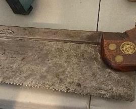 Antique Wheeler Madden and Clemson Saw