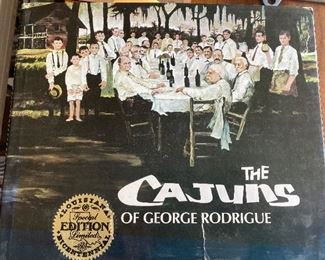 "The Cajuns" Signed First Edition George Rodrigue
