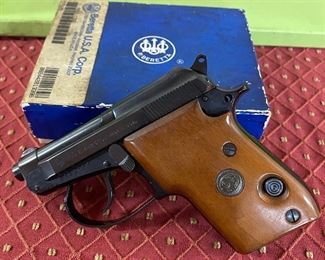 Beretta Model 21A 25 Caliber Pistol with Box (SN BAS29467)