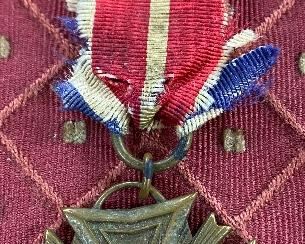 WW1 VFW Medal with Chaplain Bar