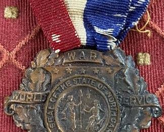 WW1 NC Veterans Medal