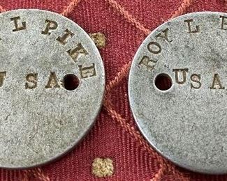 WW1 US Dog Tags