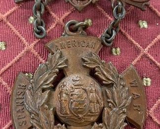 1896 Spanish American War New Jersey Volunteer Medal