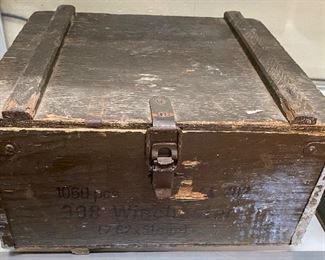 Wooden Ammunition Boxes
