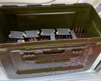 WW2 Ammunition Can with Ammunition