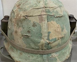 US Vietnam Era Helmet with Liner