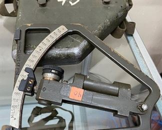 Artillery Sextant with Case