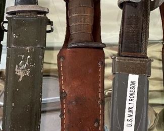 Garand Conversion Knife, Robeson USN Mk. 1