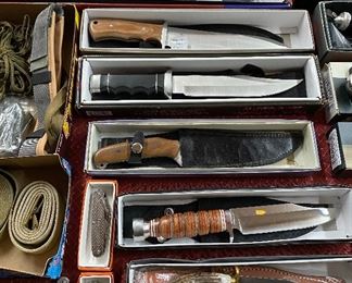 Assorted Sheath Knives