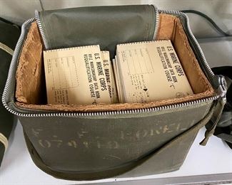 USMC Marksmanship Scorecards