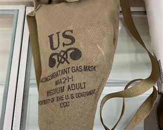 U.S. Gas Mask (Unused in Case)