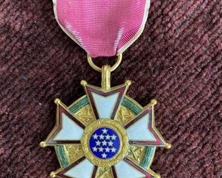Named Legion of Merit Medal