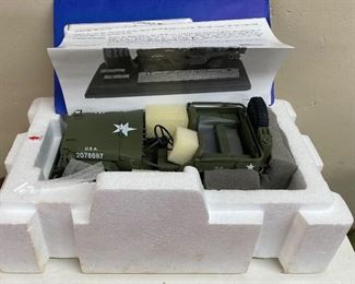 Danbury Mint Easy Company Jeep in Box