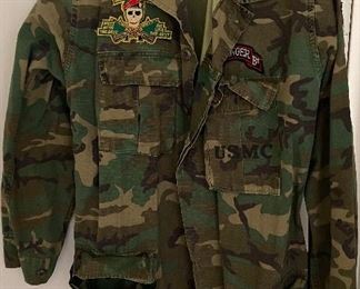 Hot Weather Camo Coat with Patches