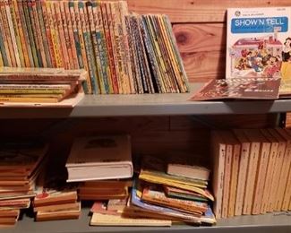 Partial group of child books