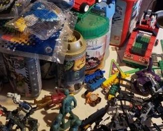 Transformers, legos
