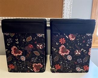 Container Store  reinforced ottoman storage boxes, Approx 16"H,  was $24 pair, NOW $20/pair