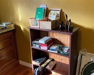 SMALL SHELF AND OFFICE SUPPLIES