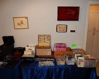 Records, VHS, other collectibles