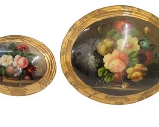 painted convex wall art