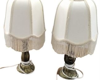 fringed lamps