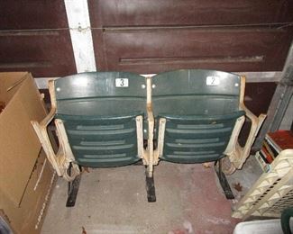 vintage Shea statium Mets seats