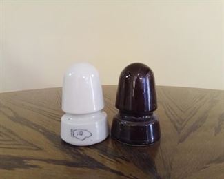 Great condition on these vintage porcelain insulators 