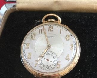 MSE069 - Vintage 14K Waltham Pocket Watch