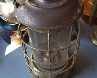 137. BRASS LANTERN  COULD NOT FIND A NAME $20