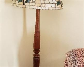 Handmade solid wood lamp base