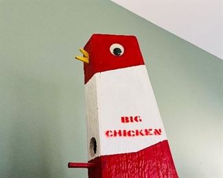 Big Chicken birdhouse