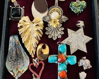 Collection of pendants