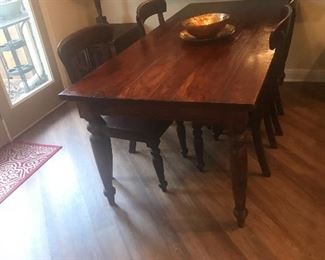         Gorgeous Dining Table with 4 Chairs
                          (It is very heavy)
                                $900 OBO
                        Eligible for Presale