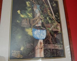 Bob Timberlake signed print