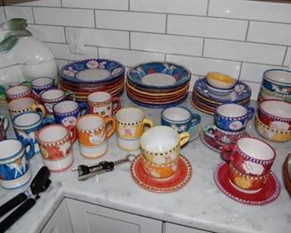 Solimene Pottery dishes