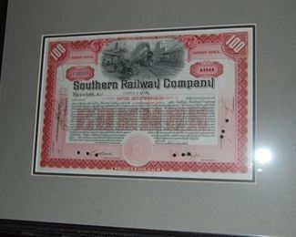 Southern Railroad Bond