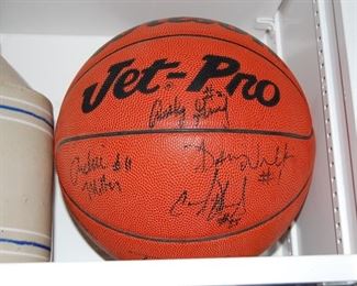 Signed Basketball- don't know who