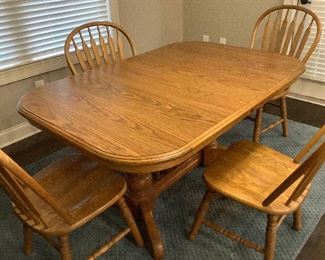 Wooden Table and Chairs