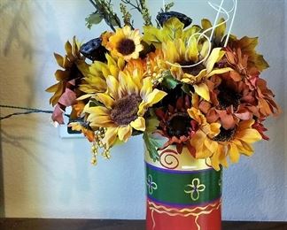 Sunflower floral arrangement.