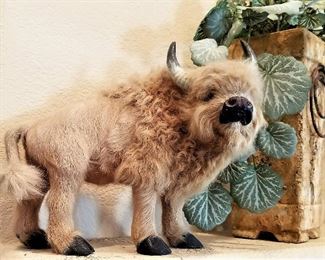 Really neat bison sculpture