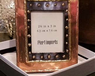 Copper Pier 1 imports new frame.