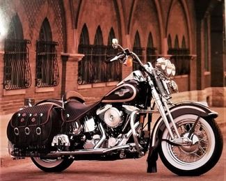 Harley Davidson Motorcycle Art Calendar