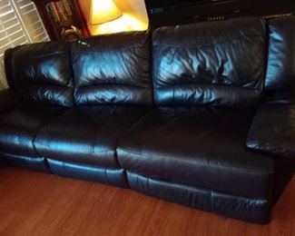 OFFERED FOR PRE-SALE - Electric Leather Recliner Sofa