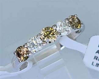 1L:  14K WG E COLOR DIAMOND RING
Est. $1,000-$2,000
