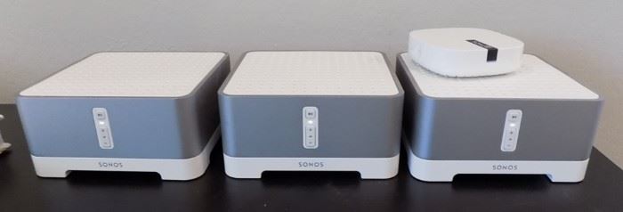 Sonos Connect:Amp Wireless Amplifiers for streaming Music, Audio and Home Theater - $350 each