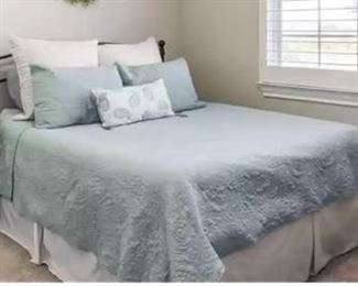 Full Size Bed.  Frame, Mattress and Linens can be sold separately or as a bundle for $500.